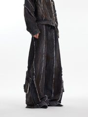 【24s Oct.】Three Dimensional Cut Pocket Holes for An Old Wash Loose Denim Suit ArtsKoreanMan