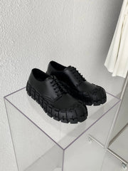 【New】Toothed Leather Shoes ArtsKoreanMan