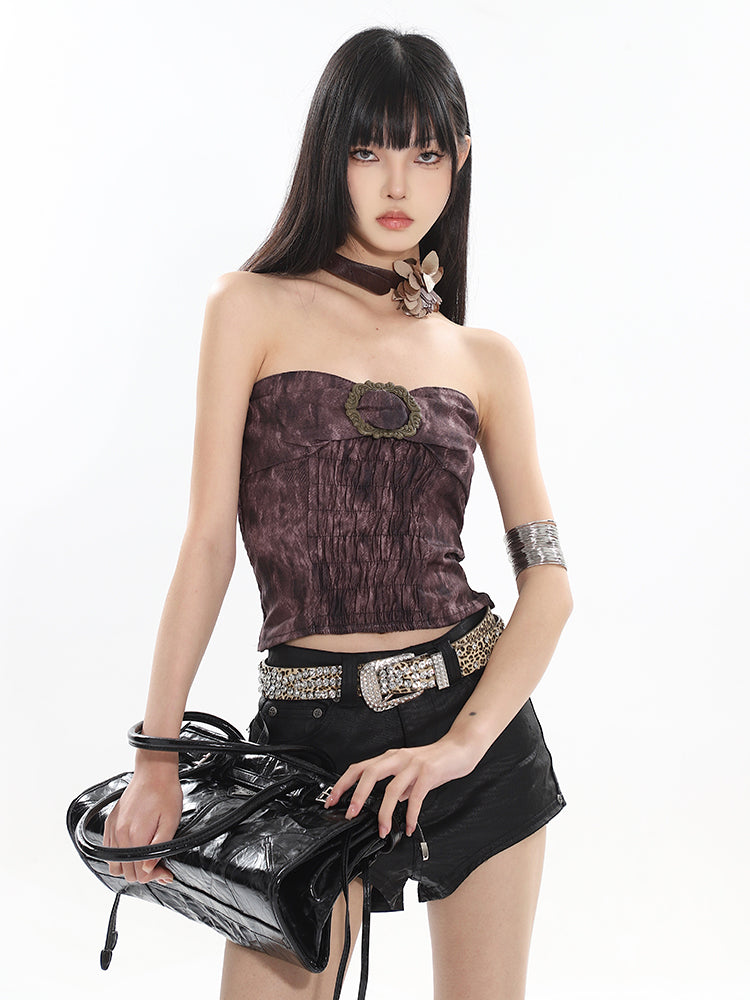 【24s Nov.】Retro Tube Top Vest ArtsKoreanMan