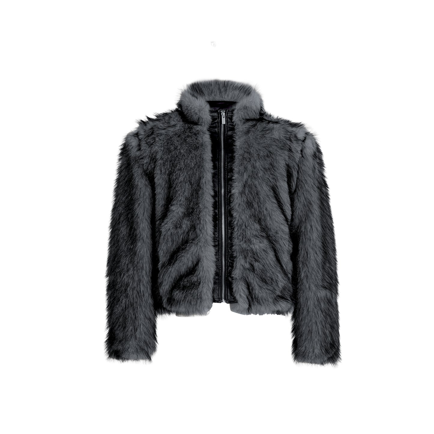 【24s Nov.】Furry PU Leather Coat