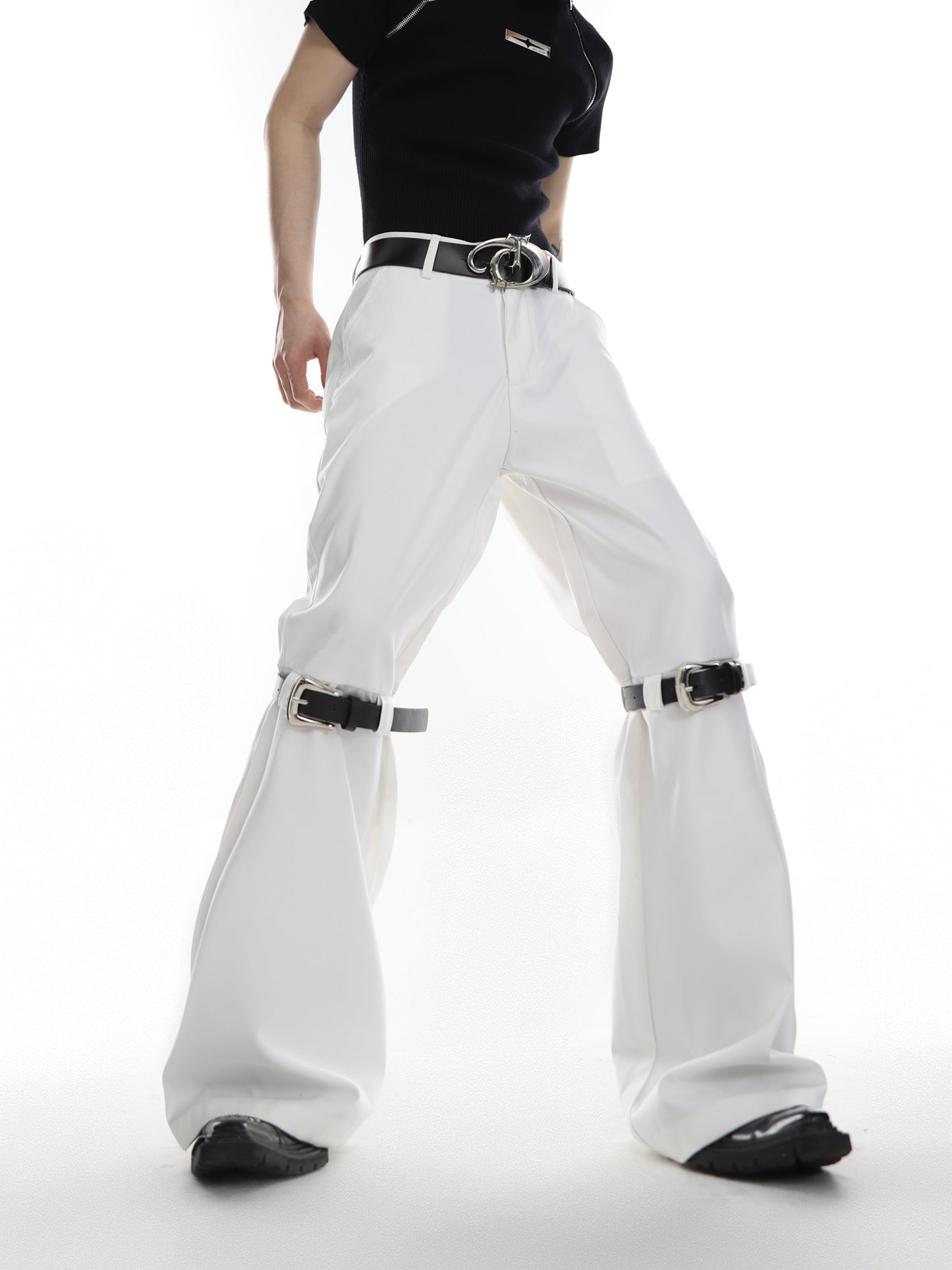 【23s Jun.】Flared Belt Trousers