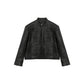 【24s Nov.】Deconstructed PU Leather Jacket