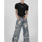 【24s January.】Heavy Duty Destroyed Design Jeans