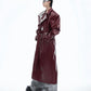 【24s Oct.】Shiny Belted Trench Coat