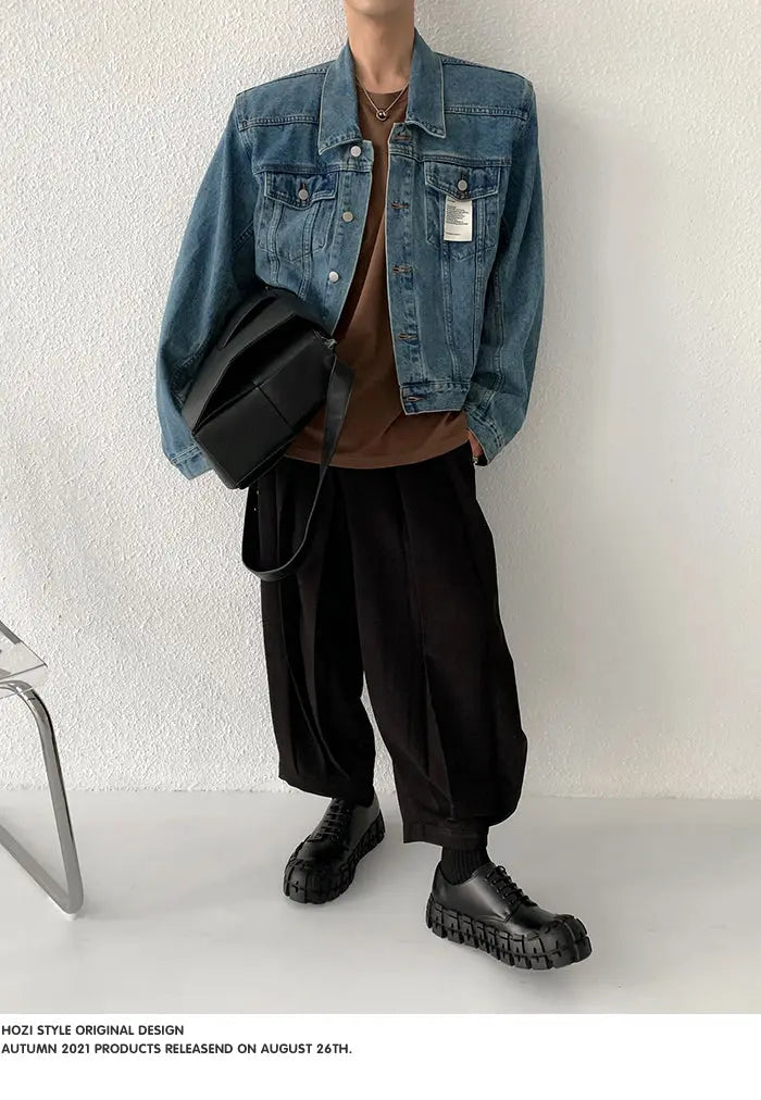 【New】Toothed Leather Shoes ArtsKoreanMan