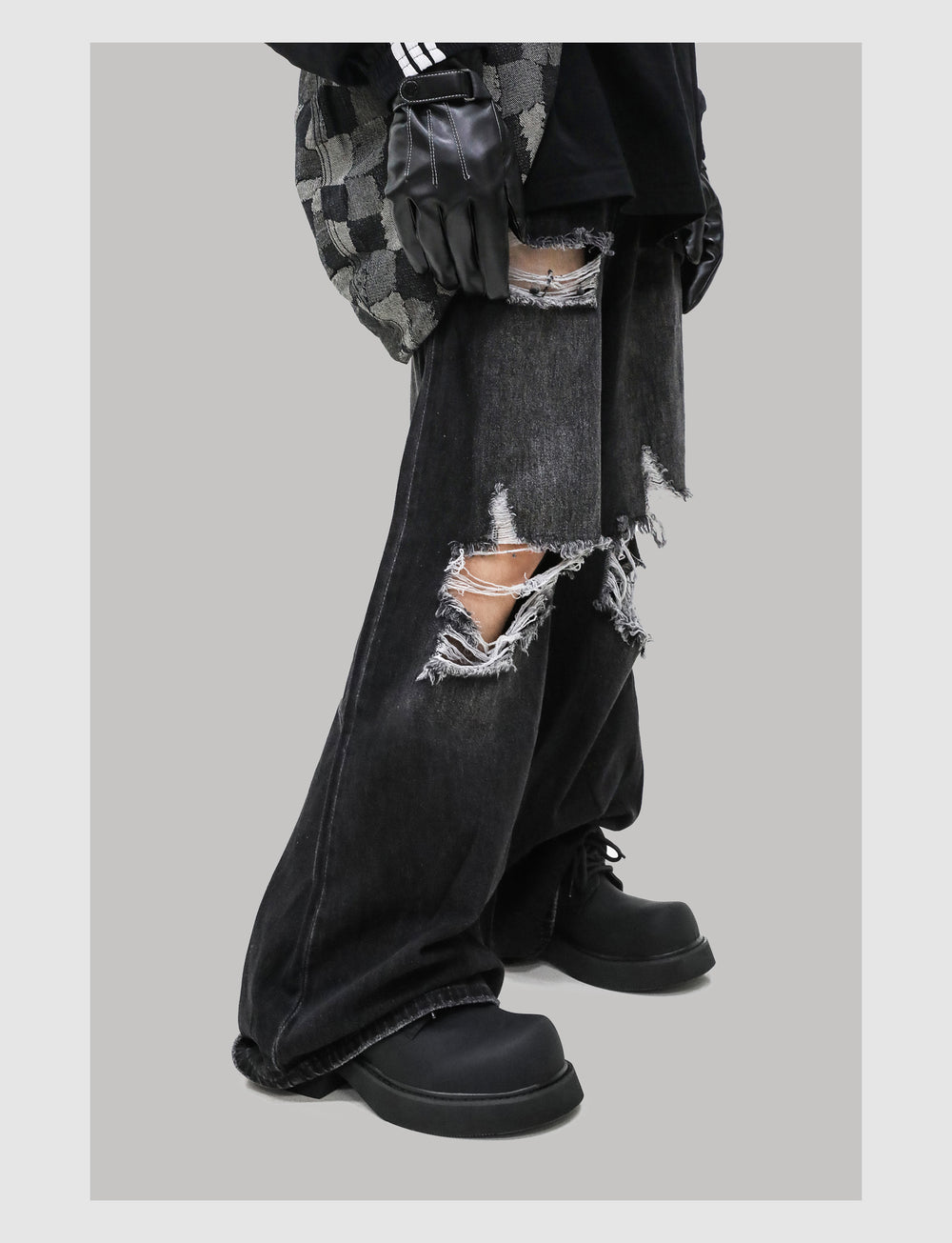 Personality Thick Sole Versatile Big Head Derby Shoes ArtsKoreanMan