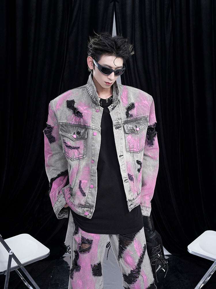 【24s July.】Graffiti Washed Jacket ArtsKoreanMan