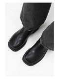 【New】New Rubber Leather Shoes ArtsKoreanMan