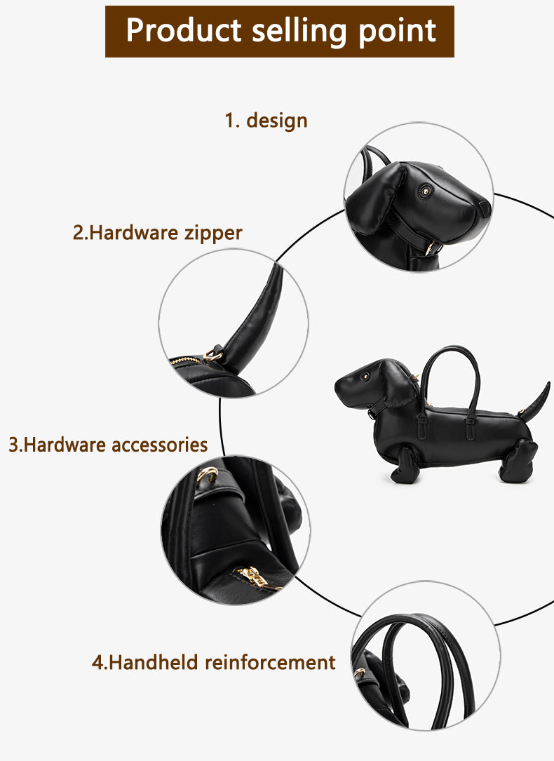 Fashion Cartoon Puppy Handbag ArtsKoreanMan