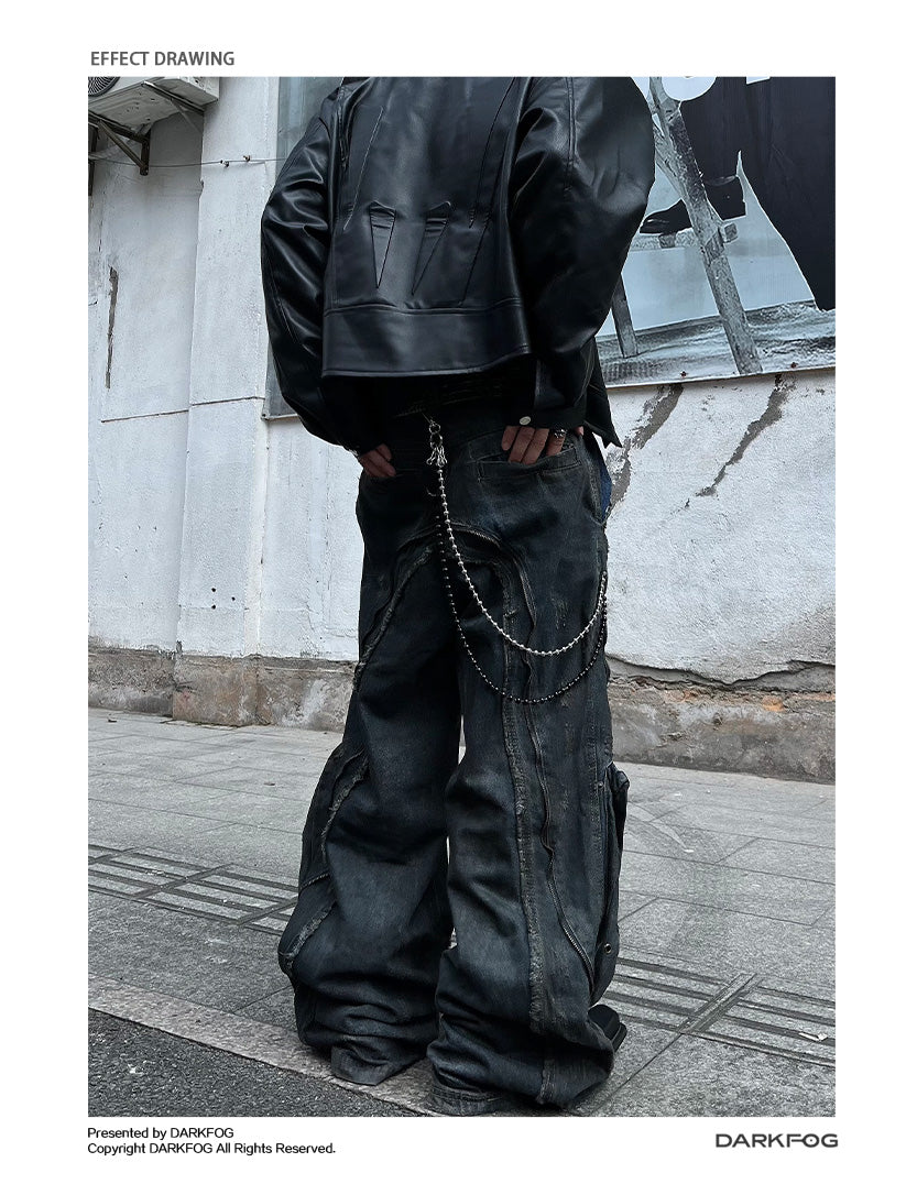 【25s Jan.】Deconstructed Distressed Jeans