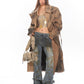 【24s Dec.】Khaki Tie-dye Trench Coat ArtsKoreanMan