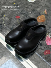 【New】Black Half Platform Shoes ArtsKoreanMan