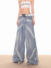 【24s Sep.】High-end Tie-dyed Washed and Bleached Jeans ArtsKoreanMan