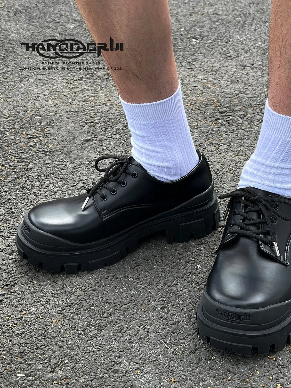 【New】Platform Trendy Shoes ArtsKoreanMan