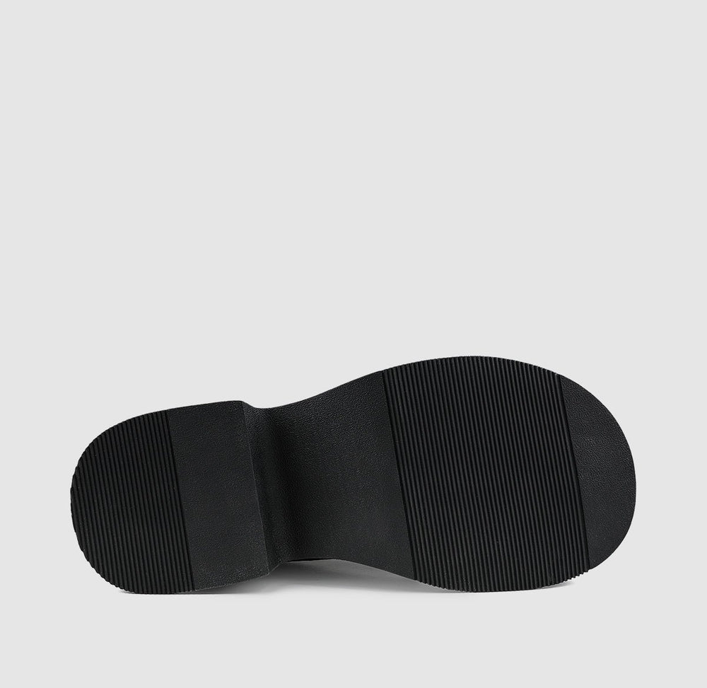 Personality Thick Sole Versatile Big Head Derby Shoes ArtsKoreanMan