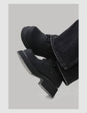 Personality Thick Sole Versatile Big Head Derby Shoes ArtsKoreanMan