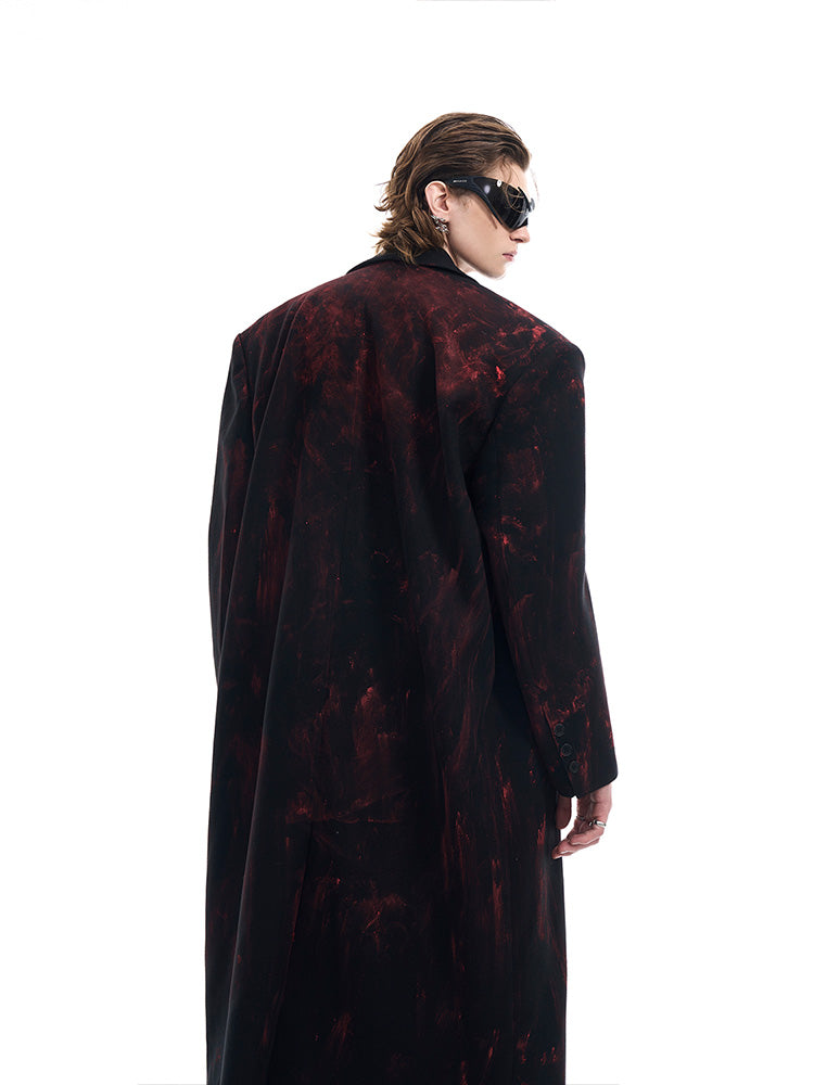 【24s Dec.】Hand Drawn Long Coat ArtsKoreanMan