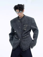 【24s Dec.】Pearl Embellished Light Luxury Chanel Style Jacket ArtsKoreanMan