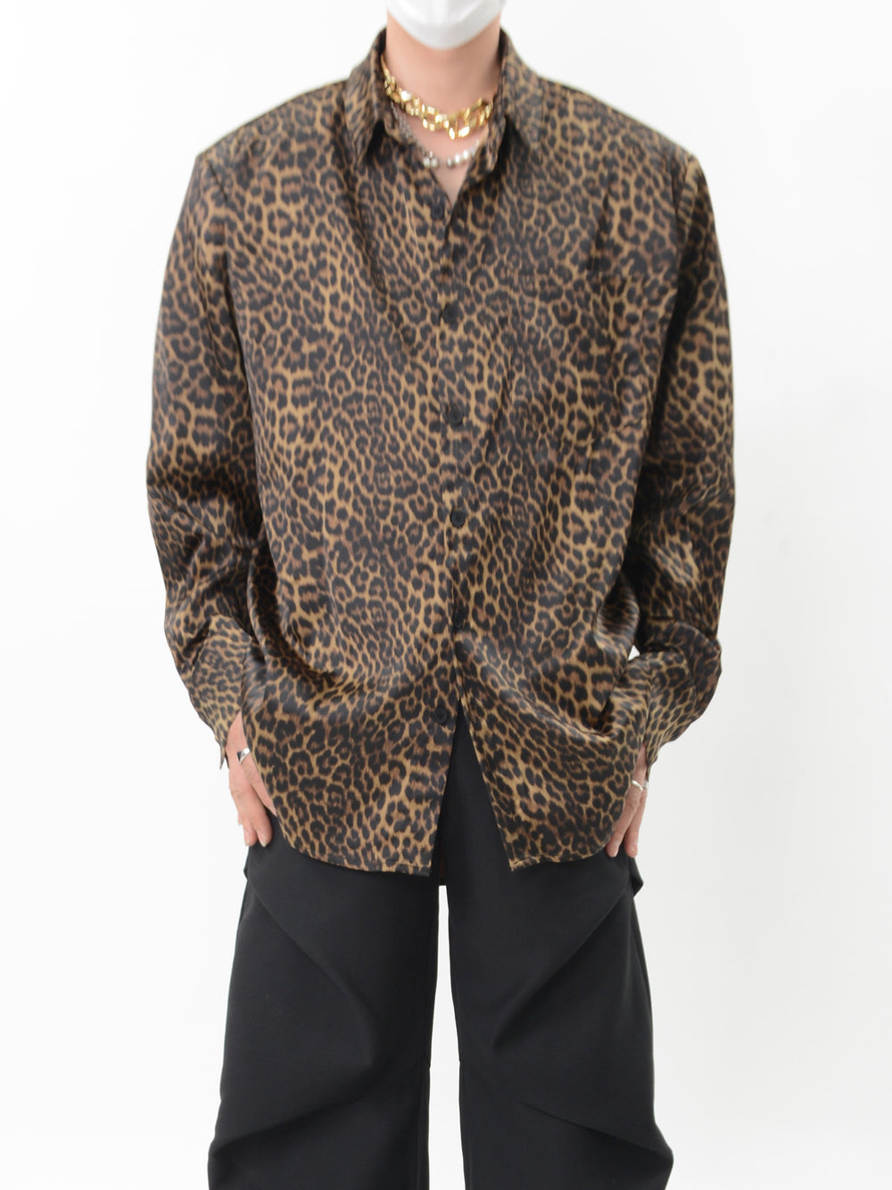 【24s Nov.】Versatile Leopard Print Shirt ArtsKoreanMan