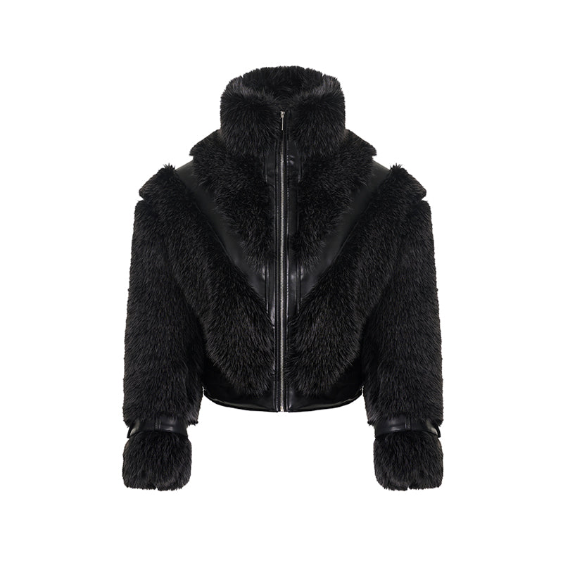 【24s Dec.】Short Faux Fur Jacket ArtsKoreanMan