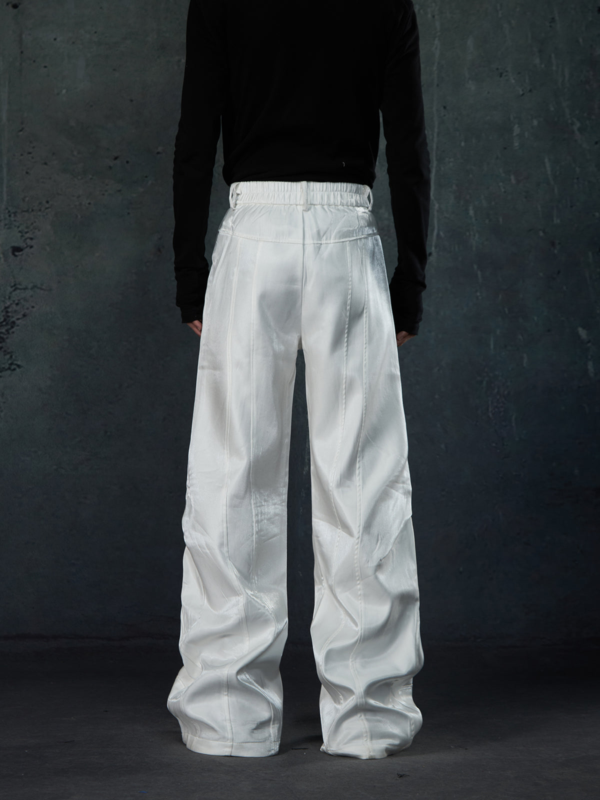 【25s Mar.】Liquid Glossy Trousers