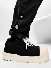 【SLAES】High Street Mickey Big Toe Thick Sole Martin Boots ArtsKoreanMan