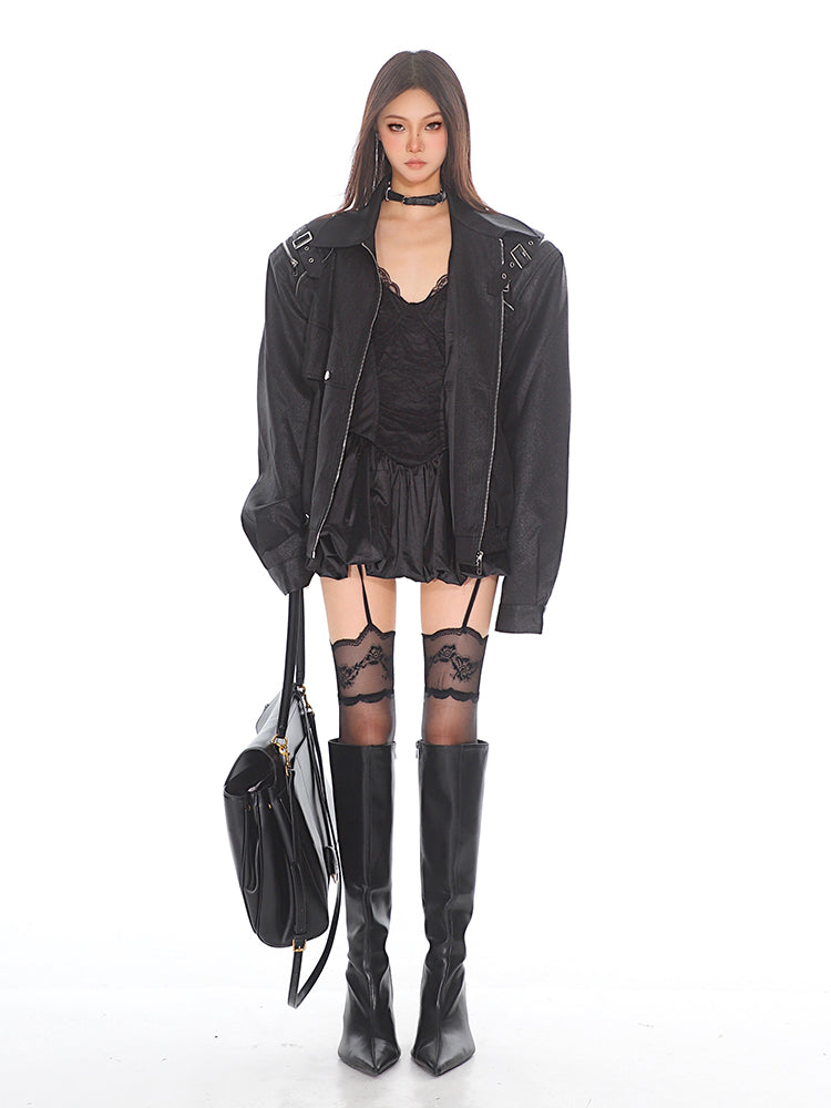 【24s Oct.】Lace Slim Fit Autumn and Winter Inner Dress ArtsKoreanMan