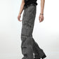 【24s Aug.】Pleated Rivet Vibe Pocket Cargo Jeans