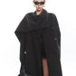 【25s Jan.】Vintage Double-faced Wool Cape Long Woolen Coat