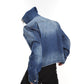 【23s Jun.】Padded Hooded Denim Jacket