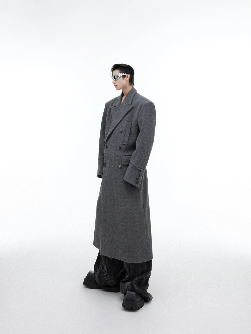 【23s September.】Simple Drapey Autumn and Winter Coat ArtsKoreanMan