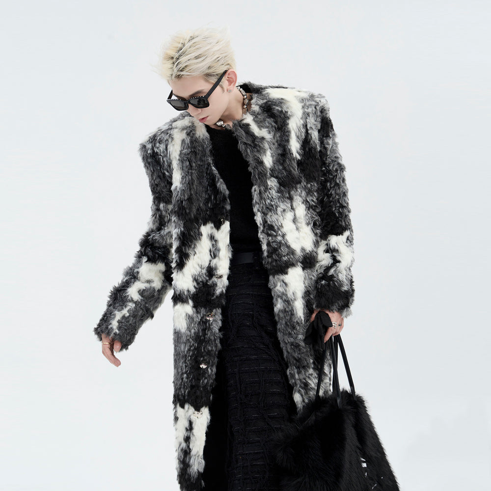 【24s Dec.】Light Luxury Fashionable Warm Plush Coat ArtsKoreanMan
