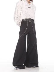 【24s Oct.】Small Design Flared Zipper Trousers ArtsKoreanMan