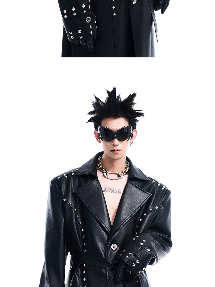 【24s Nov.】Studded Leather Jacket