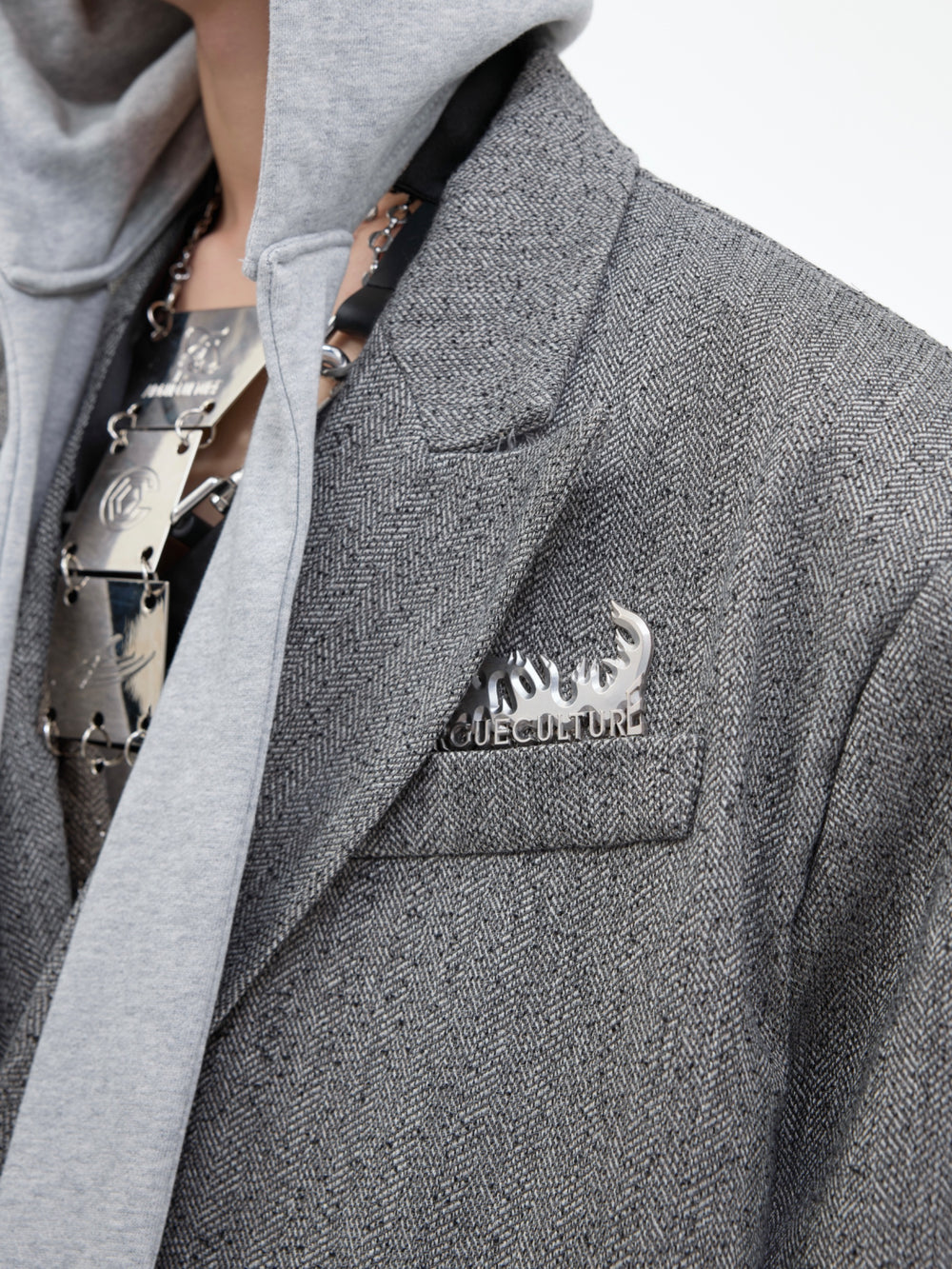 【24s Nov.】Niche Silhouette Hooded Wool Coat ArtsKoreanMan