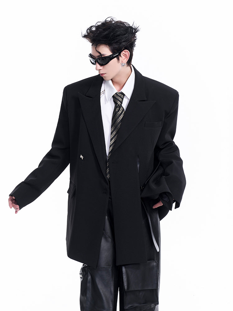 【24s Oct.】Men’s Split Hem Blazer ArtsKoreanMan
