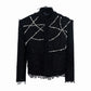 【25s Jan.】Elegant Raw-edge Pearl Chanel Style Jacket