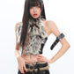 【24s Dec.】Fur Pure Desire Sexy Slim Sleeveless Vest