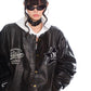 【24s Nov.】American Retro Baseball Star Patch Leather Jacket ArtsKoreanMan