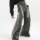 【24s Sep.】Distressed Wide Leg Jeans ArtsKoreanMan