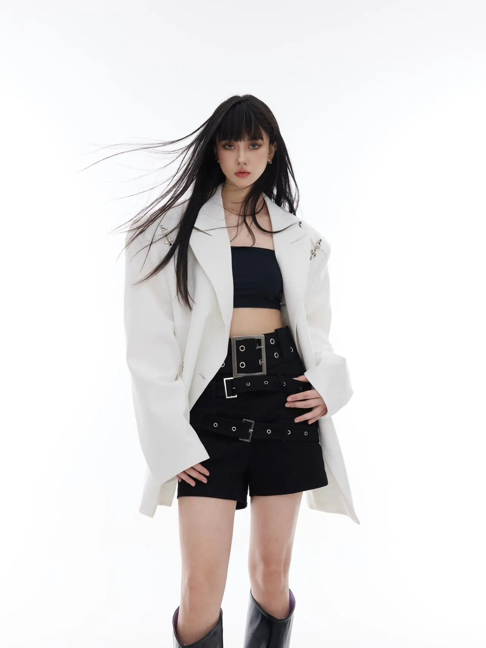 【23s August.】Loose Metal Airplane Buckle Jacket ArtsKoreanMan