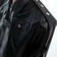 【25s Mar.】Deconstructed Metal Panel Padded Shoulder Motorcycle Jacket