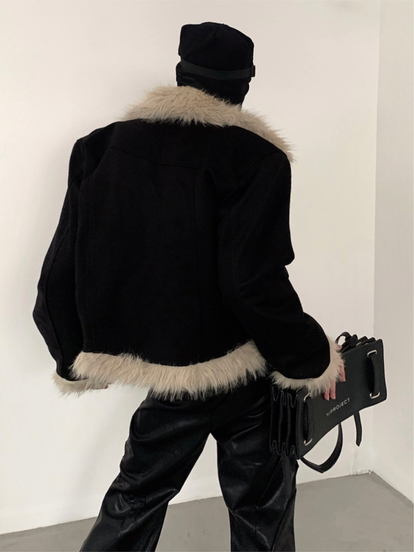 【23s December.】Retro Fur Collar Design Jacket