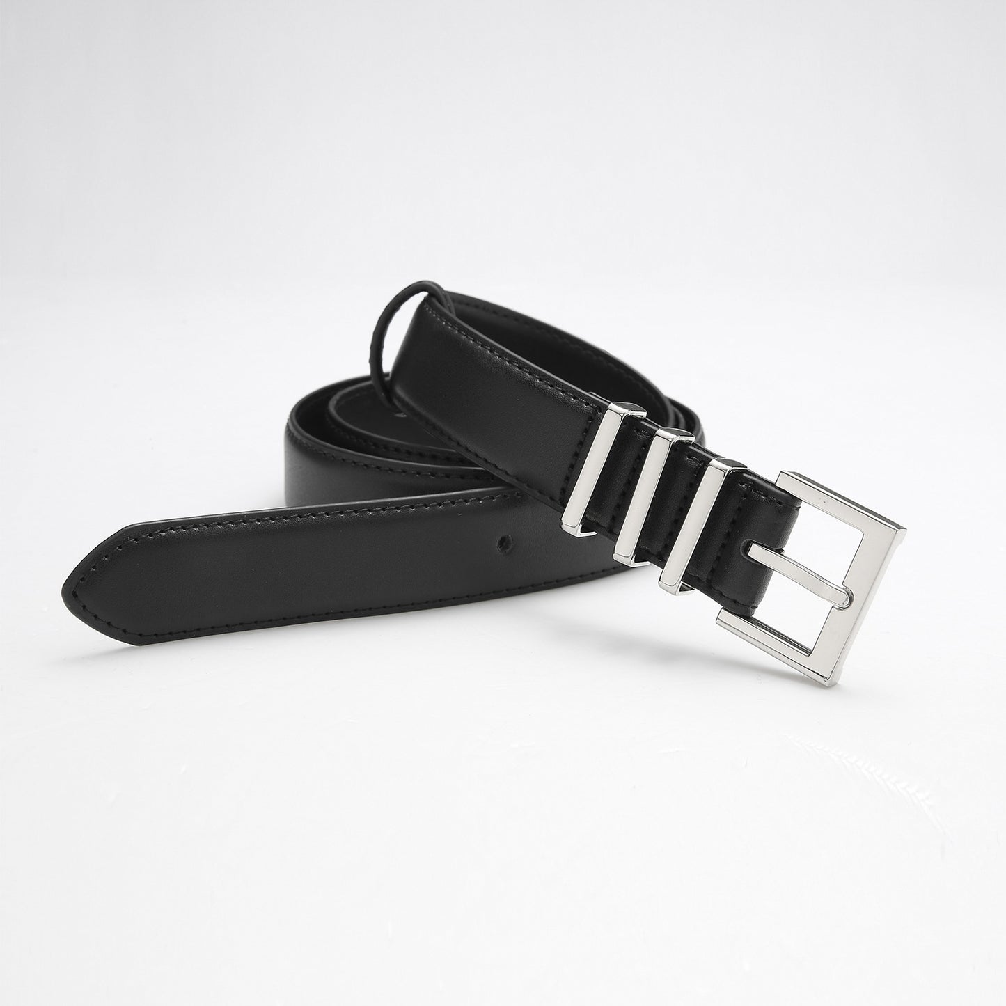 Two-layer Leather Belt