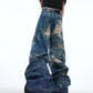 【24s May.】Vintage Digital Print Jeans