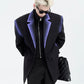 【25s Jan.】Two-tone Zipper Blazer Jacket