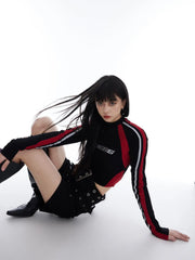 【23s August.】Metal Alphabet Punk Tops ArtsKoreanMan