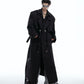 【24s Oct.】Deconstructed Fake Two-piece Padded Shoulder Trench Coat ArtsKoreanMan