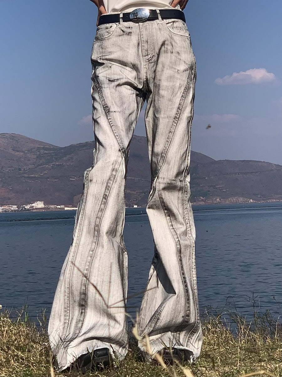 【24s Oct.】Deconstructed Graffiti Jeans