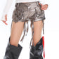 【25s Mar.】Hot Girl Heavy Short Leather Pants